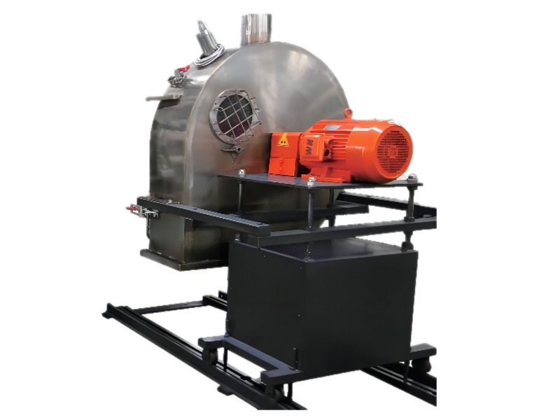 Eccentric-die-surface-pelletizing-system